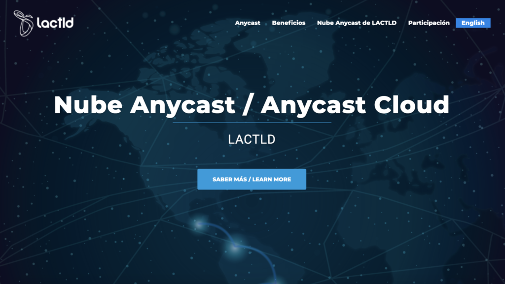 Projeto Nuvem anycast de LACTLD